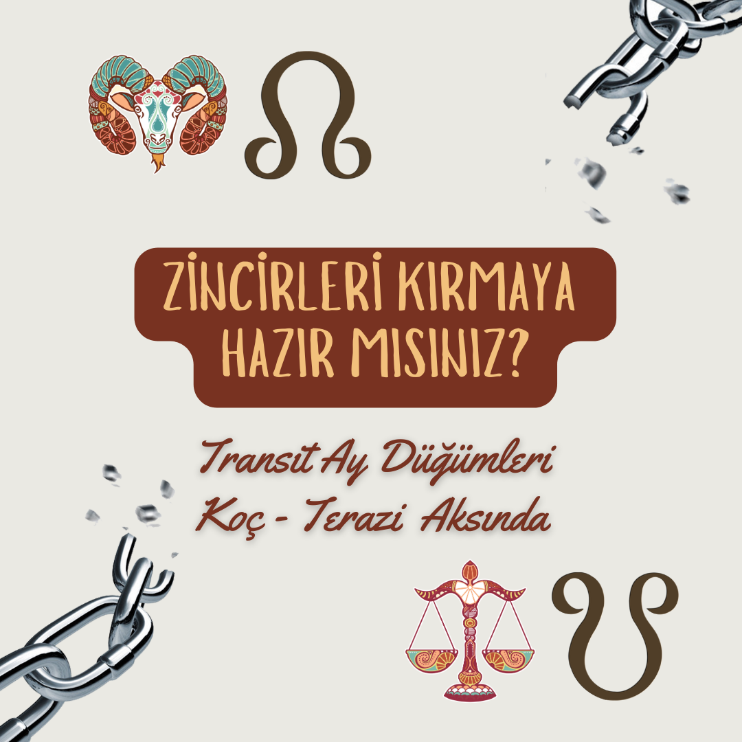 TRANSİT AY DÜĞÜMLERİ KOÇ - TERAZİ AKSINDA